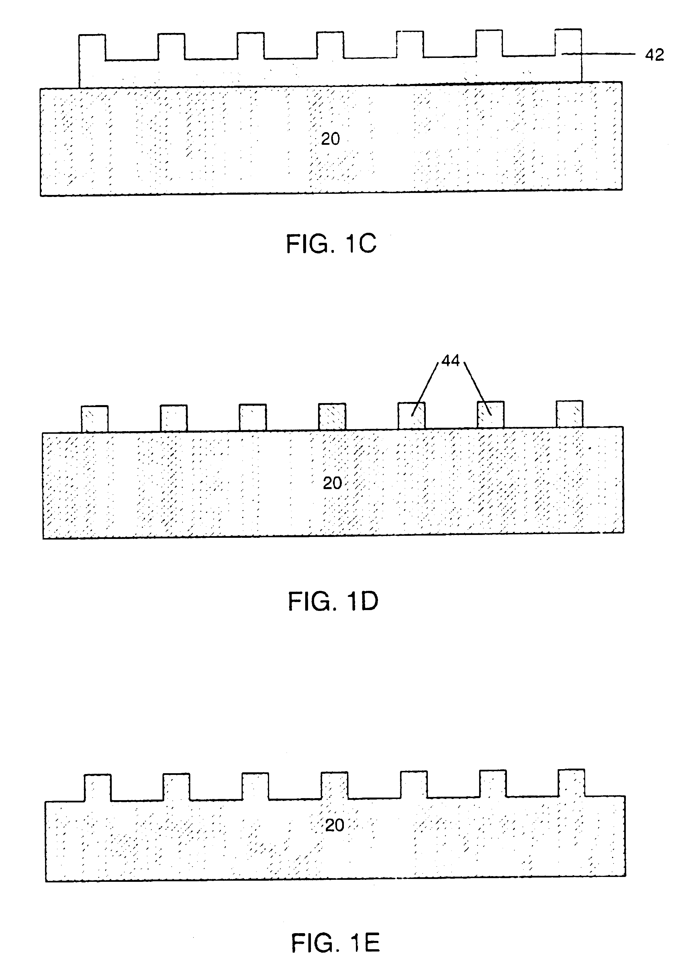 Methods of manufacturing a lithography template