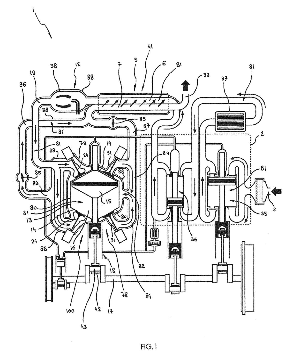 Regenerative cooling system