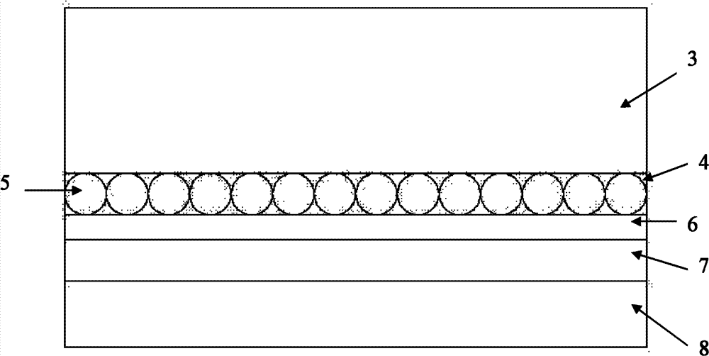 Ethylene-vinyl acetate adhesive film containing quantum dots as well as preparation method and application thereof