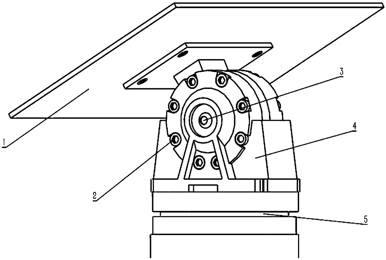 Wireless charging device for electric automobile based on photovoltaic power generation