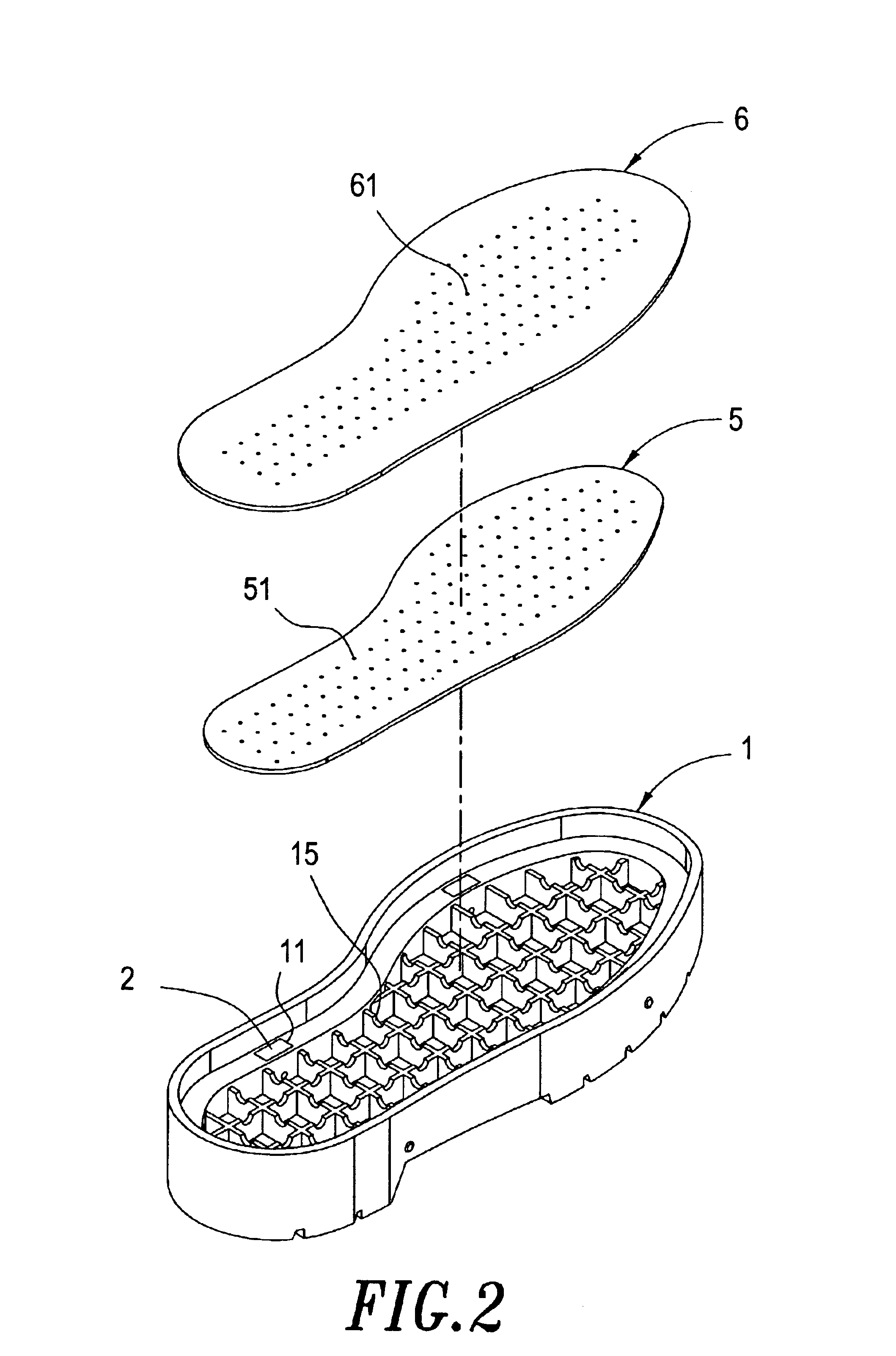 Shoe sole structure