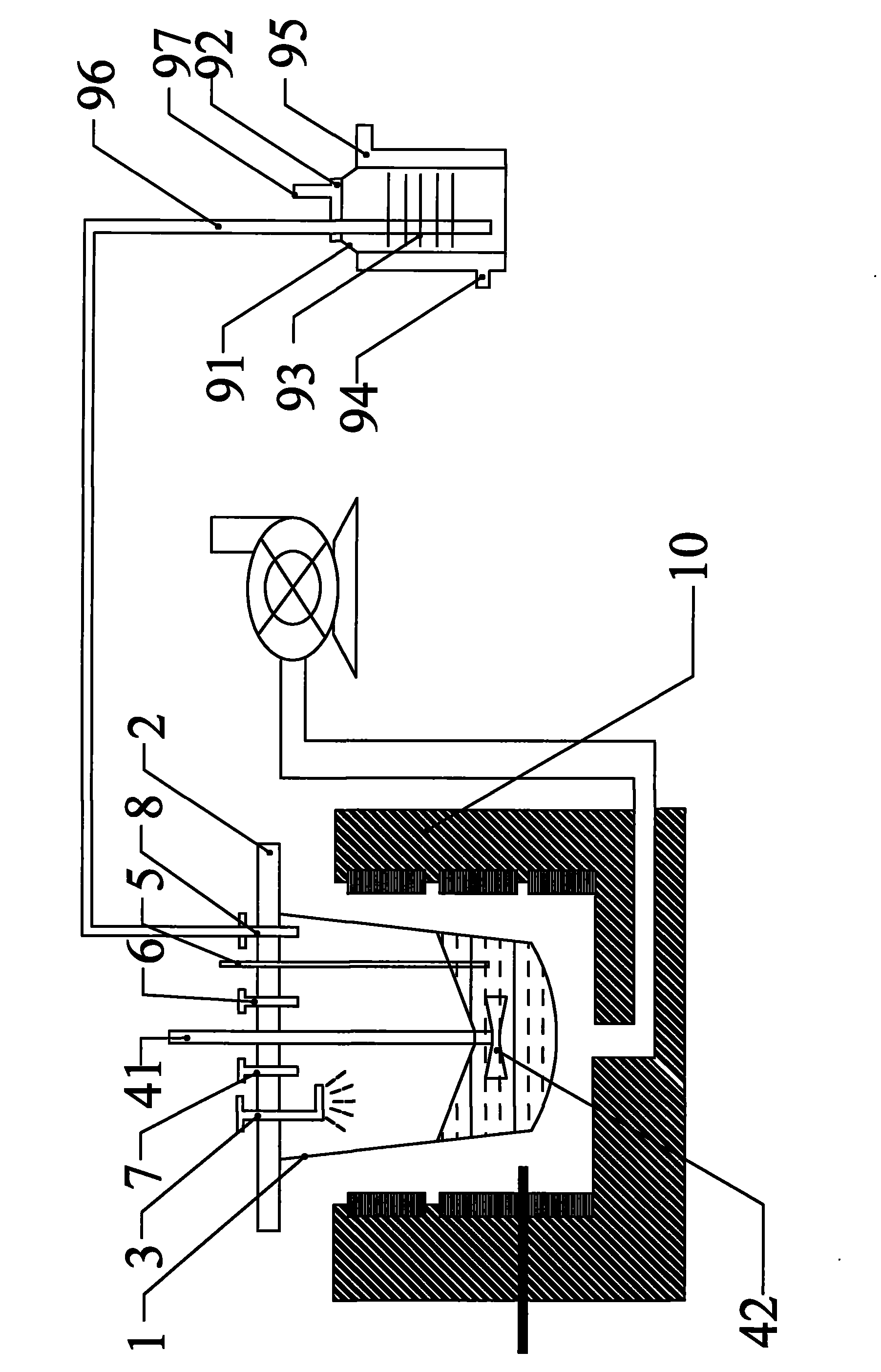 Production method and production device of tantalum powder