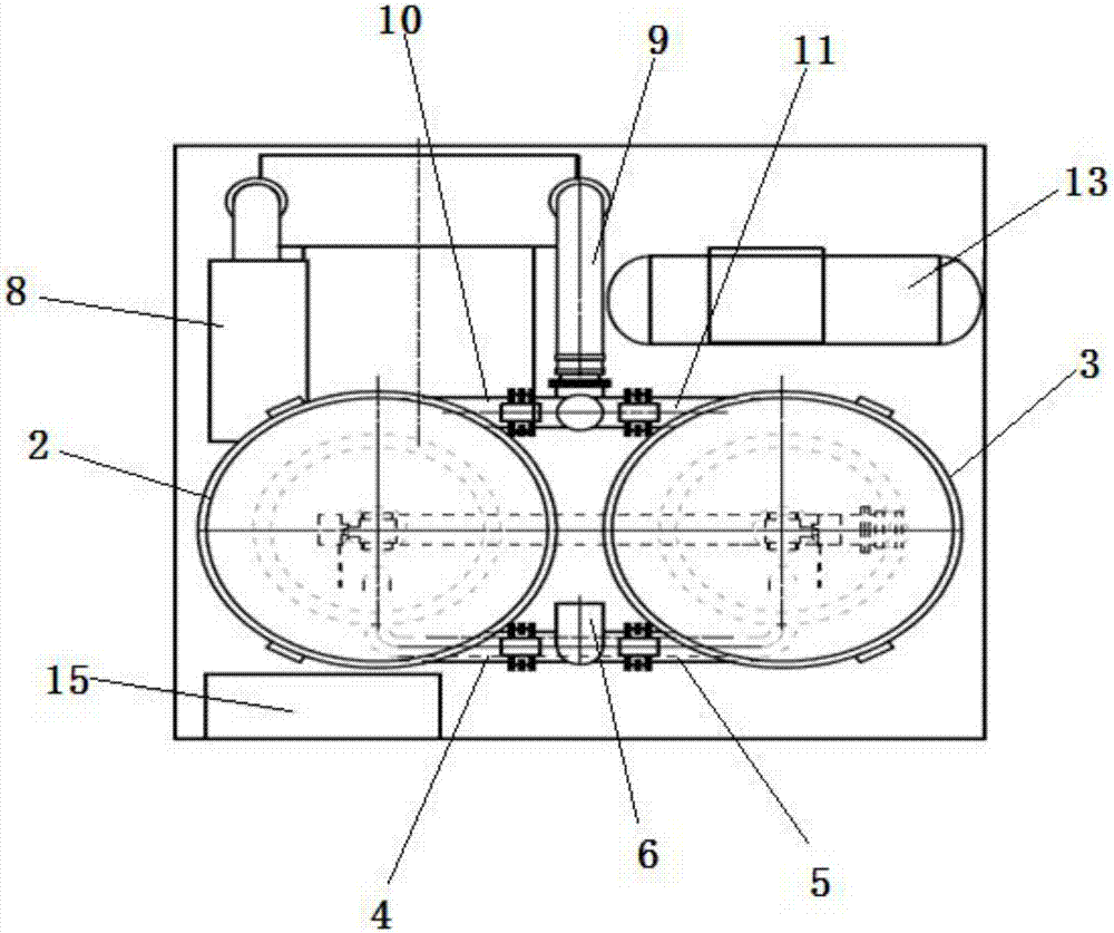 Dust removing device for fly ash truck loading