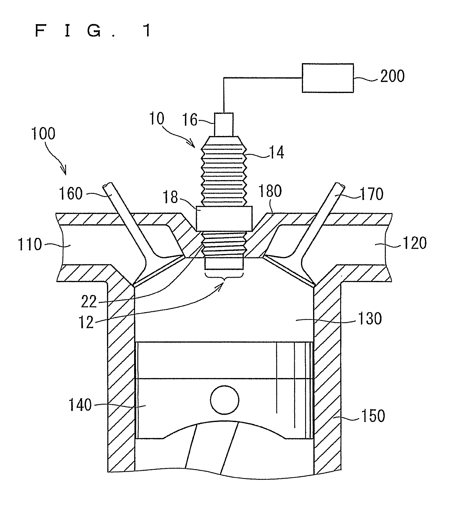 Plasma igniter and ignition device for internal combustion engine