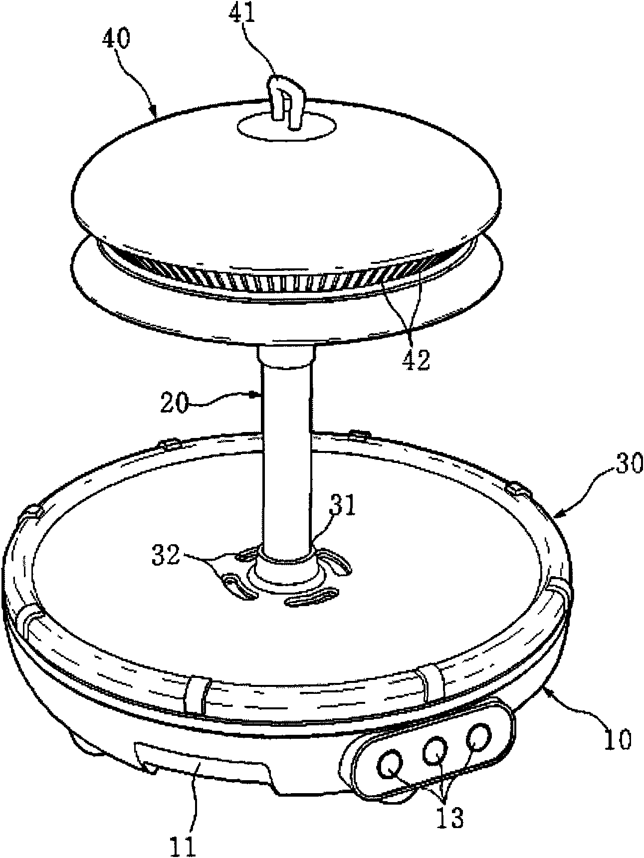 Two-way heating cooker