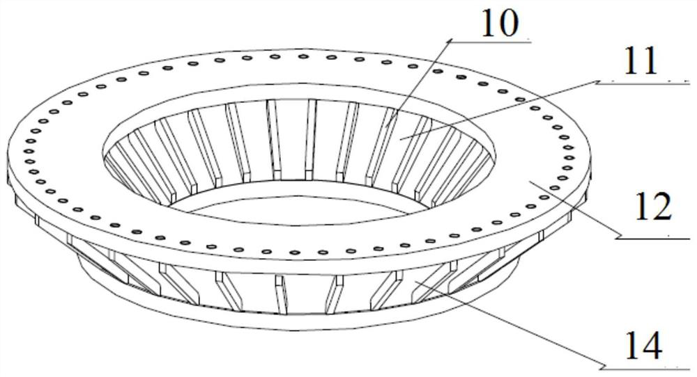 Frame structure with umbrella-shaped bearing device - Eureka | Patsnap ...