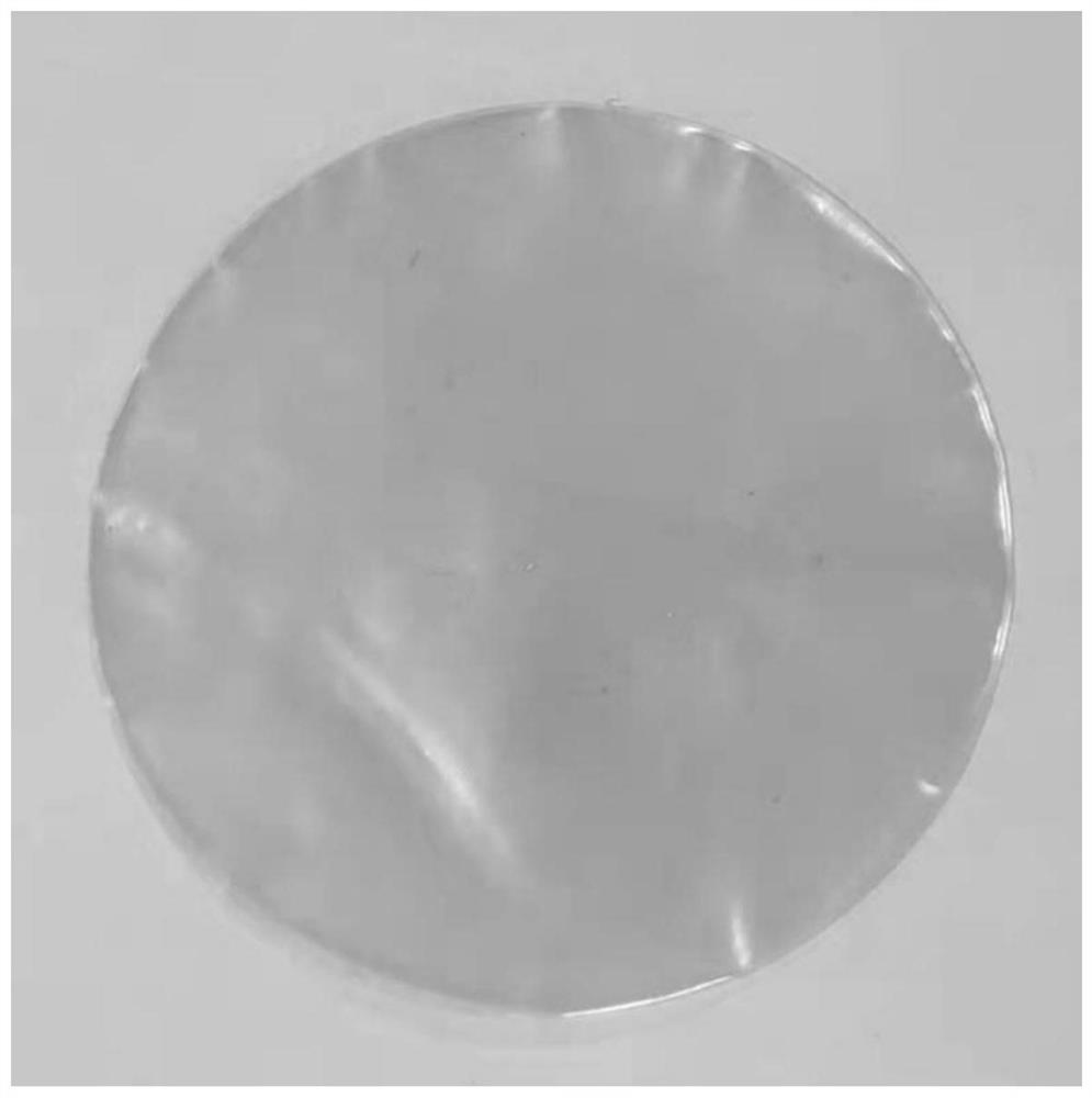 Composite-morphology nano cellulose transparent film based on waste paper and preparation method of composite-morphology nano cellulose transparent film