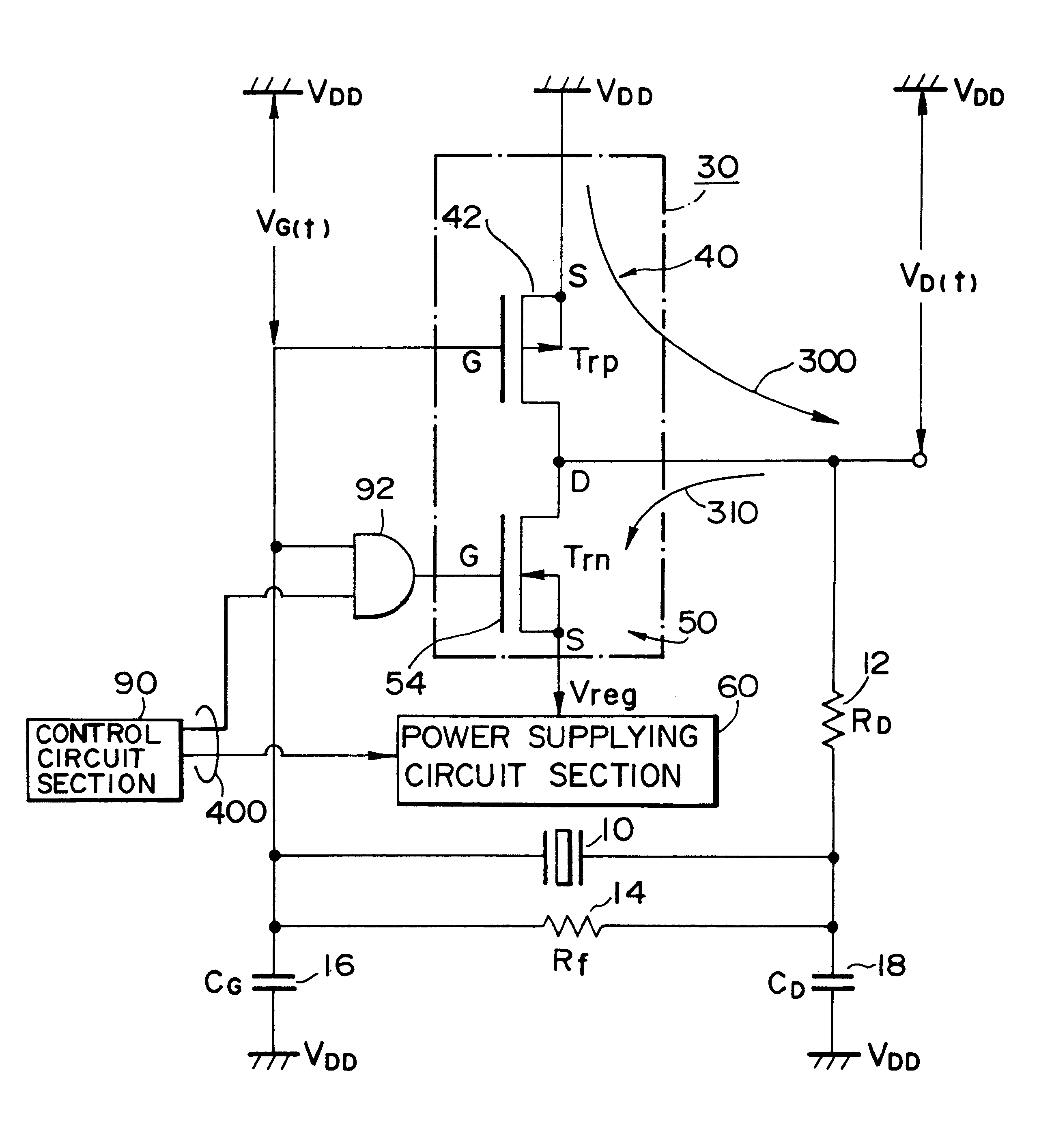 Oscillation circuit, electronic circuit using the same, and semiconductor device, electronic equipment, and timepiece using the same
