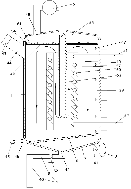 Stirring-type traditional Chinese medicine decocting system