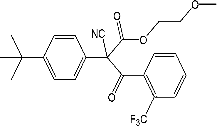 Acaricidal composition containing spirodiclofen and cyflumetofen