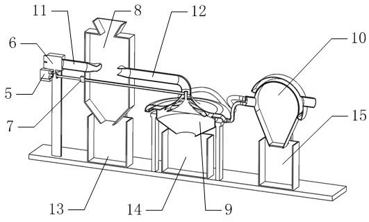 Green and environment-friendly powder removing equipment