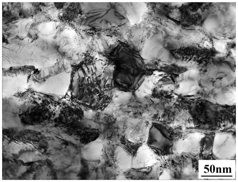 Equiaxed nanocrystalline Ti6Al4V-Mn alloy with high thermal stability and preparation method of equiaxed nanocrystalline Ti6Al4V-Mn alloy