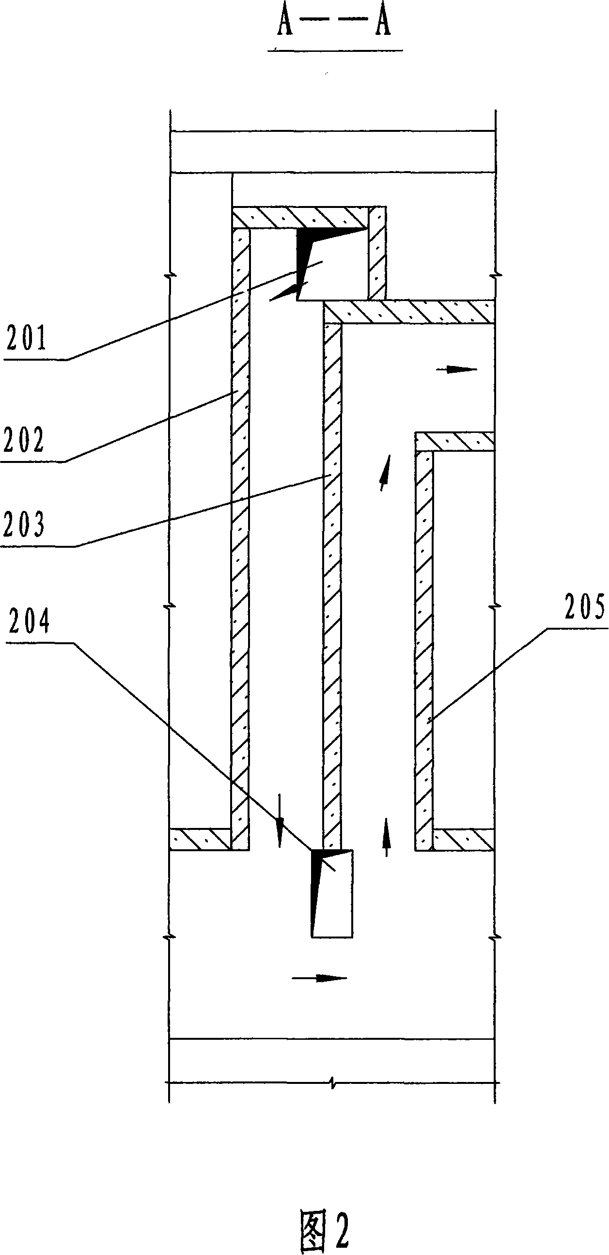 Treatment method for jamesonite and equipment thereof