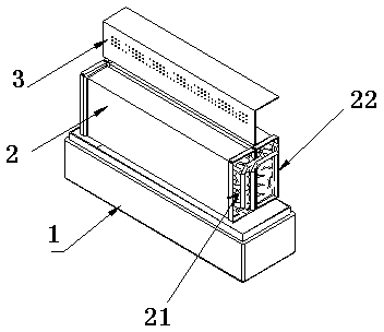 Heat exchanger system of small type air conditioner for cabin