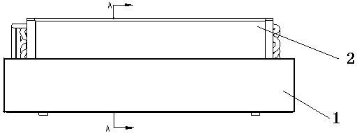 Heat exchanger system of small type air conditioner for cabin