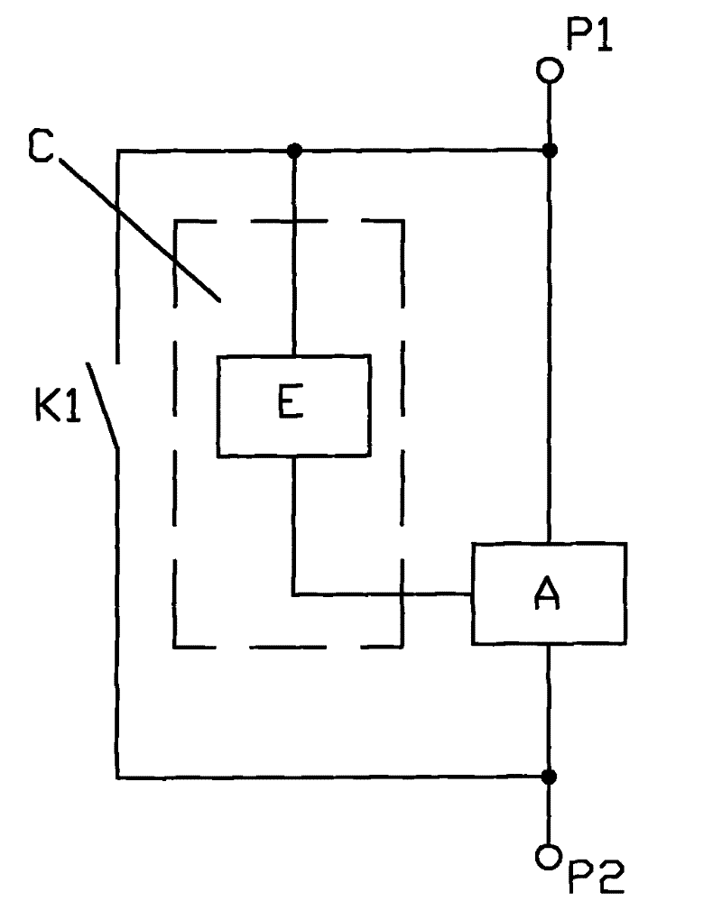 Switch arc suppression circuit for switch devices and control method thereof