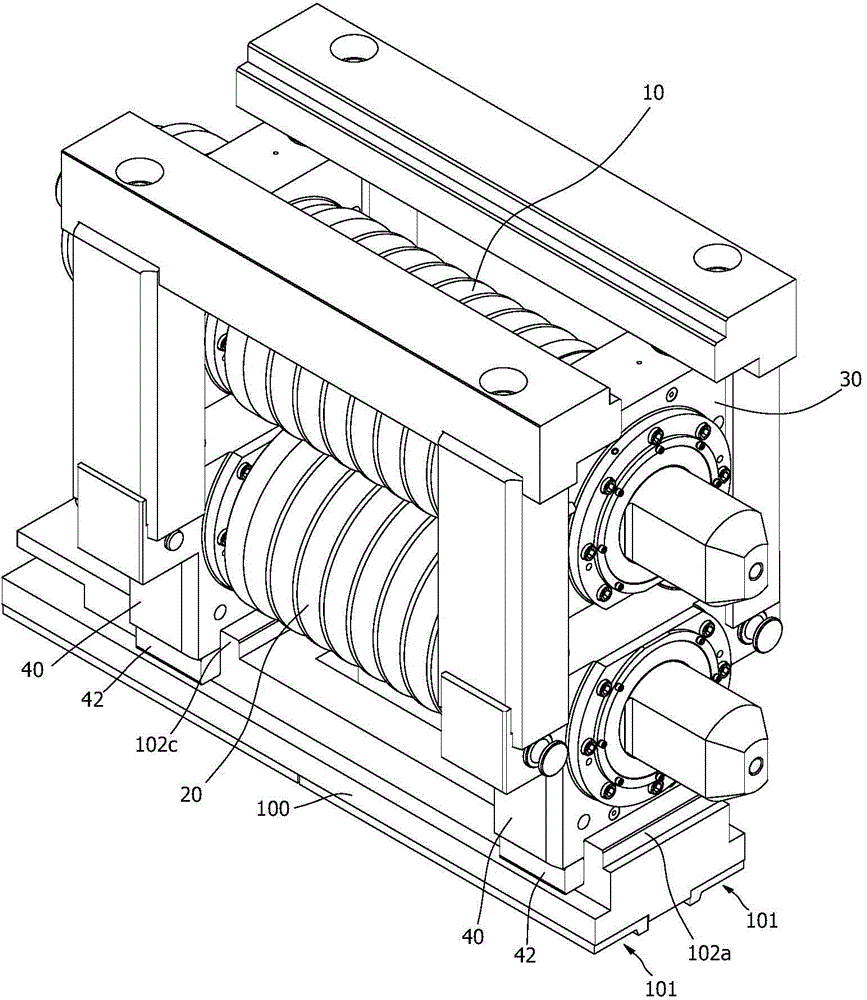 Roller replacement device