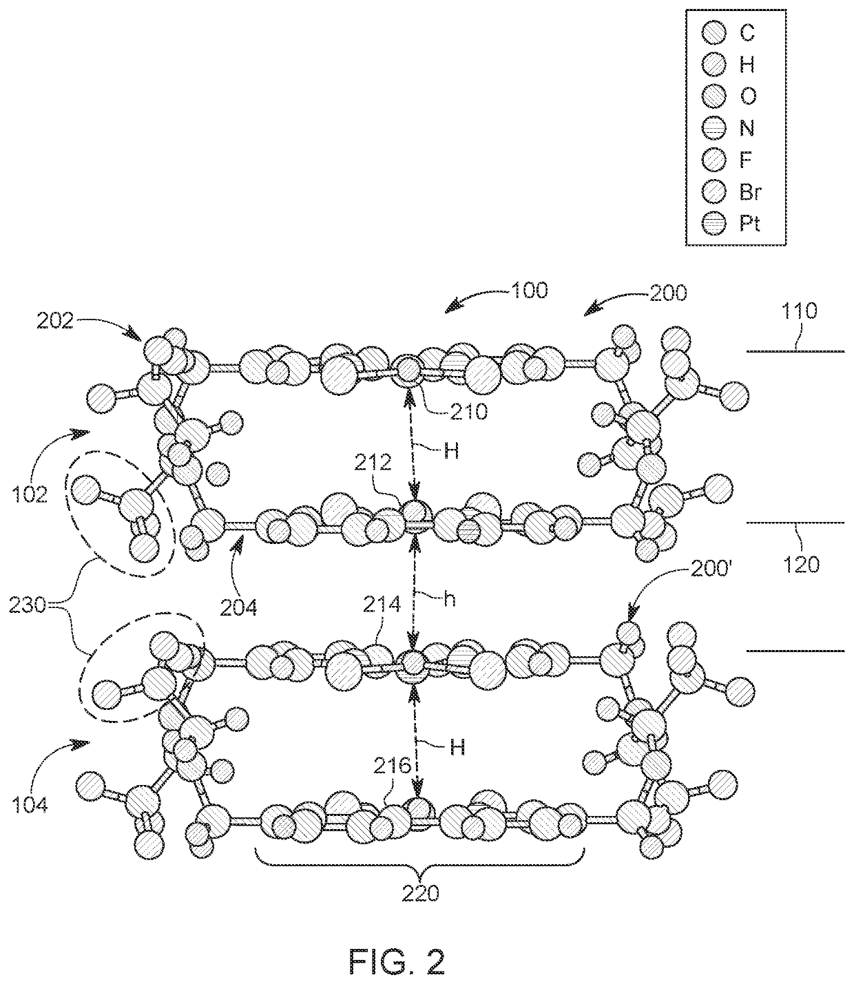 Organic optoelectronic devices based on a single-crystal pt complex