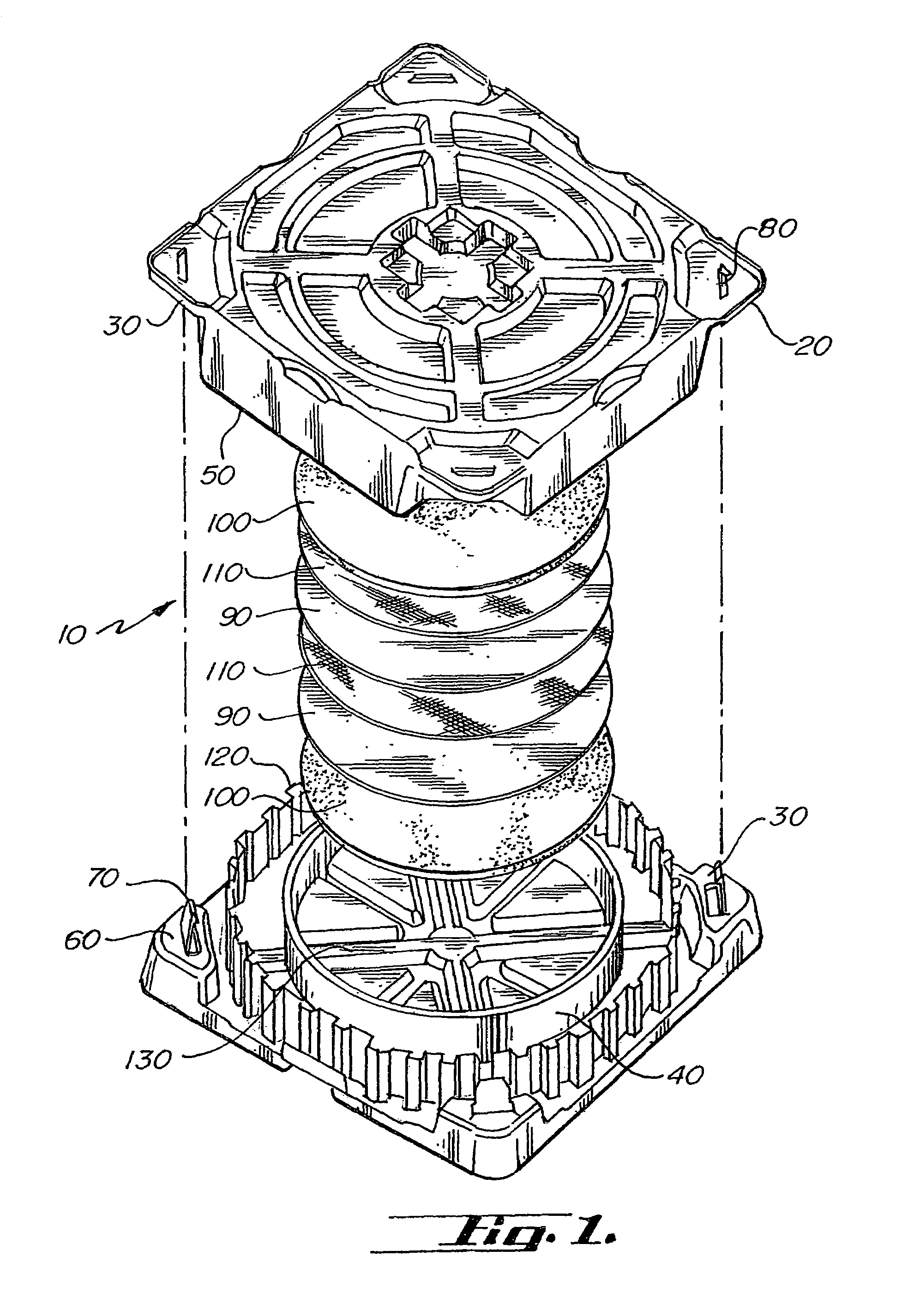 System for cushioning wafer in wafer carrier