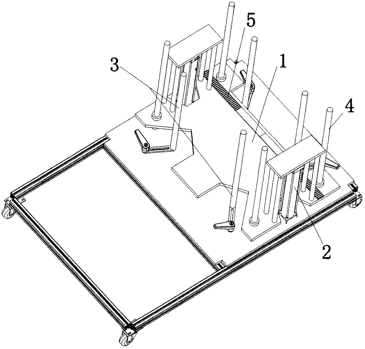 An automatic paper box folding machine