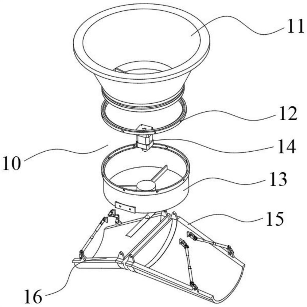 Annular coal gangue sorting device and using method thereof