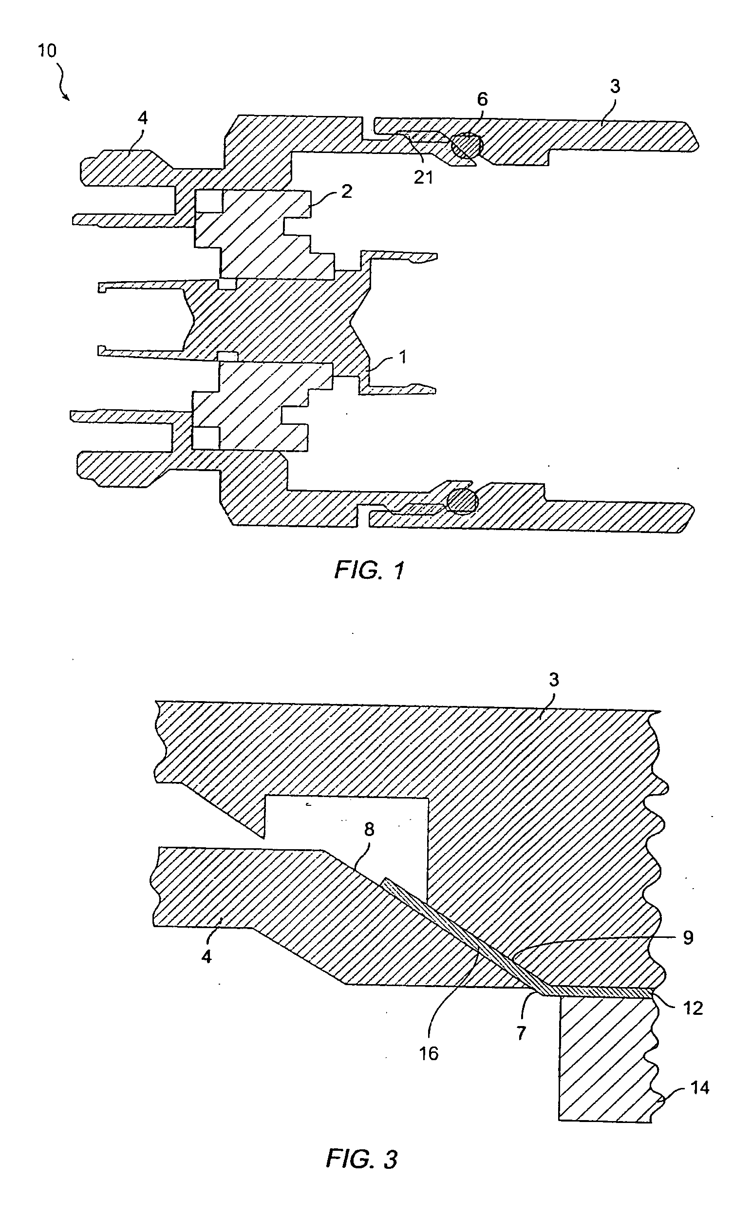 Coaxial connector with center conductor seizure