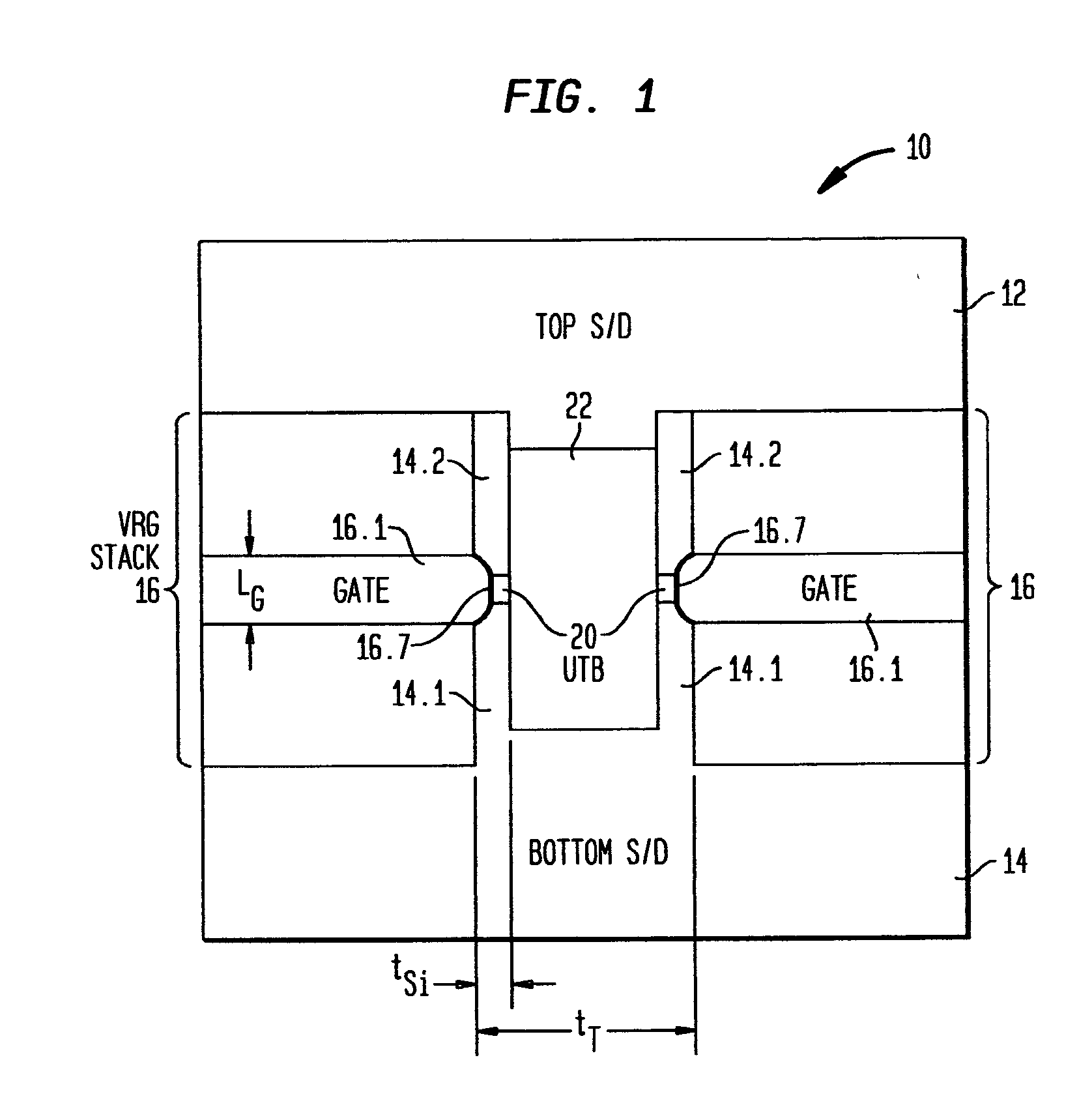 Method of making ultra thin body vertical replacement gate MOSFET