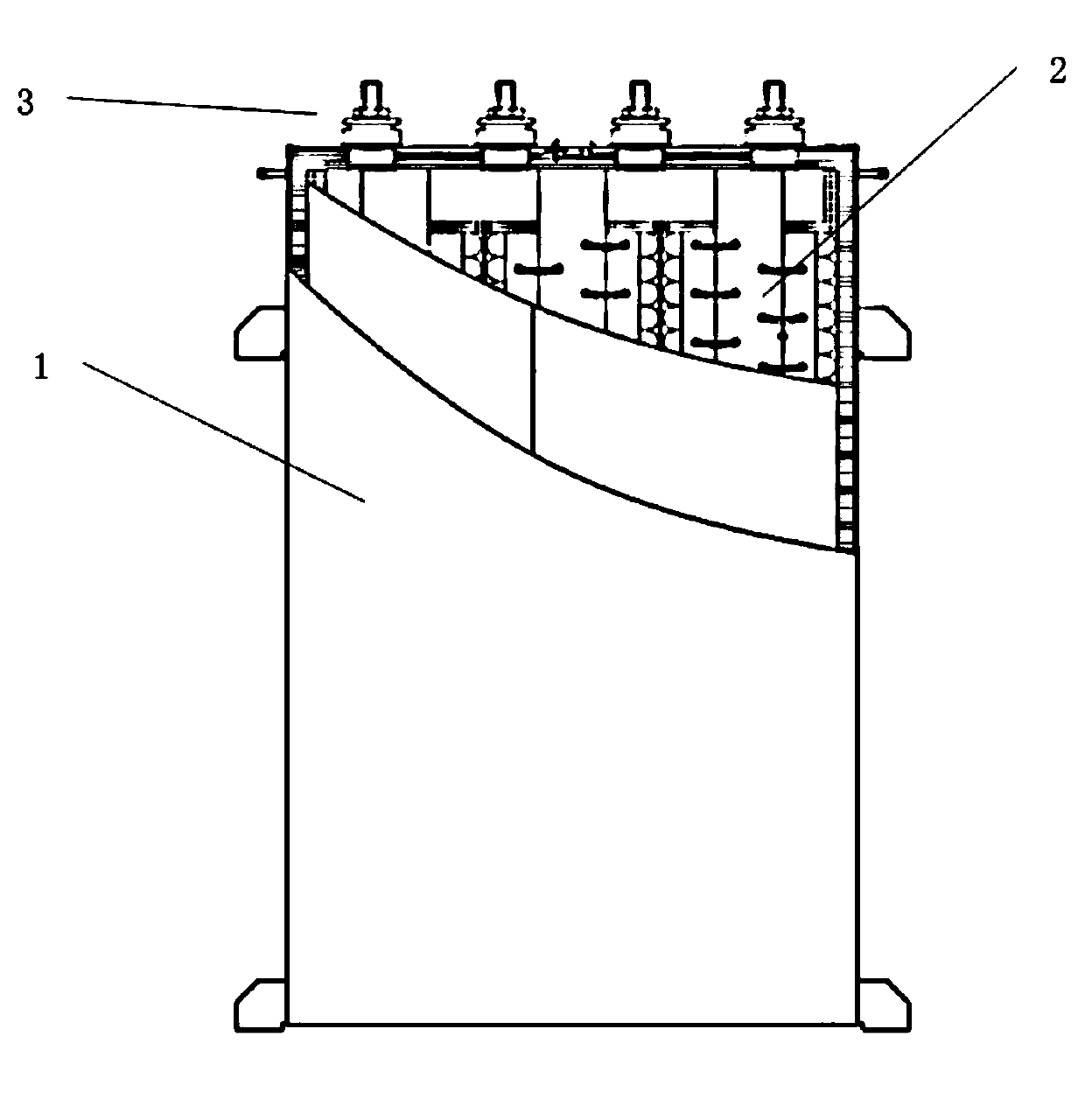 High-power dry-type capacitor