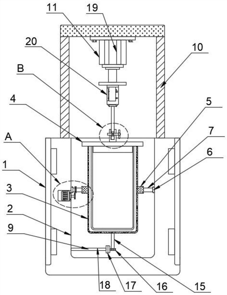 A sealed cylinder type cooking robot