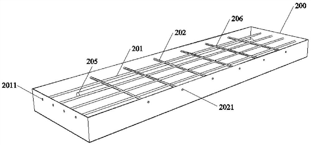 Traffic sensing device for intelligent road surface and paving method of traffic sensing device