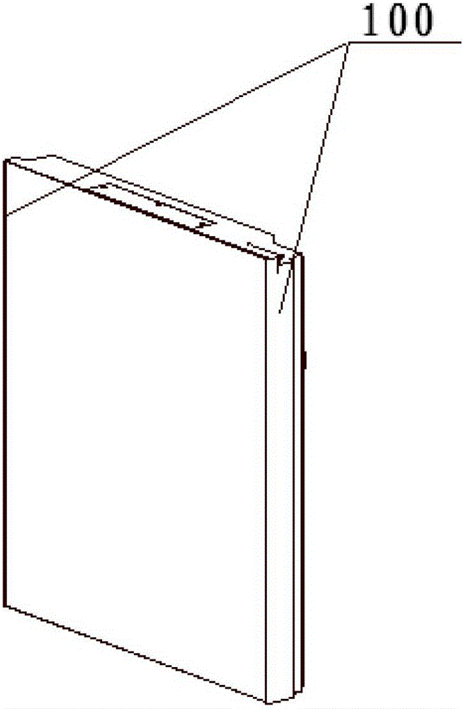 Refrigeration equipment door column and preparation method thereof