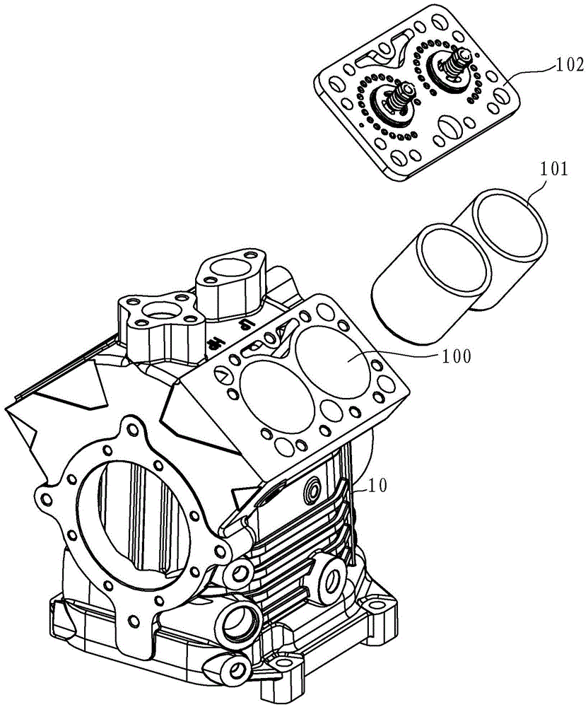 Crankshaft type compressor