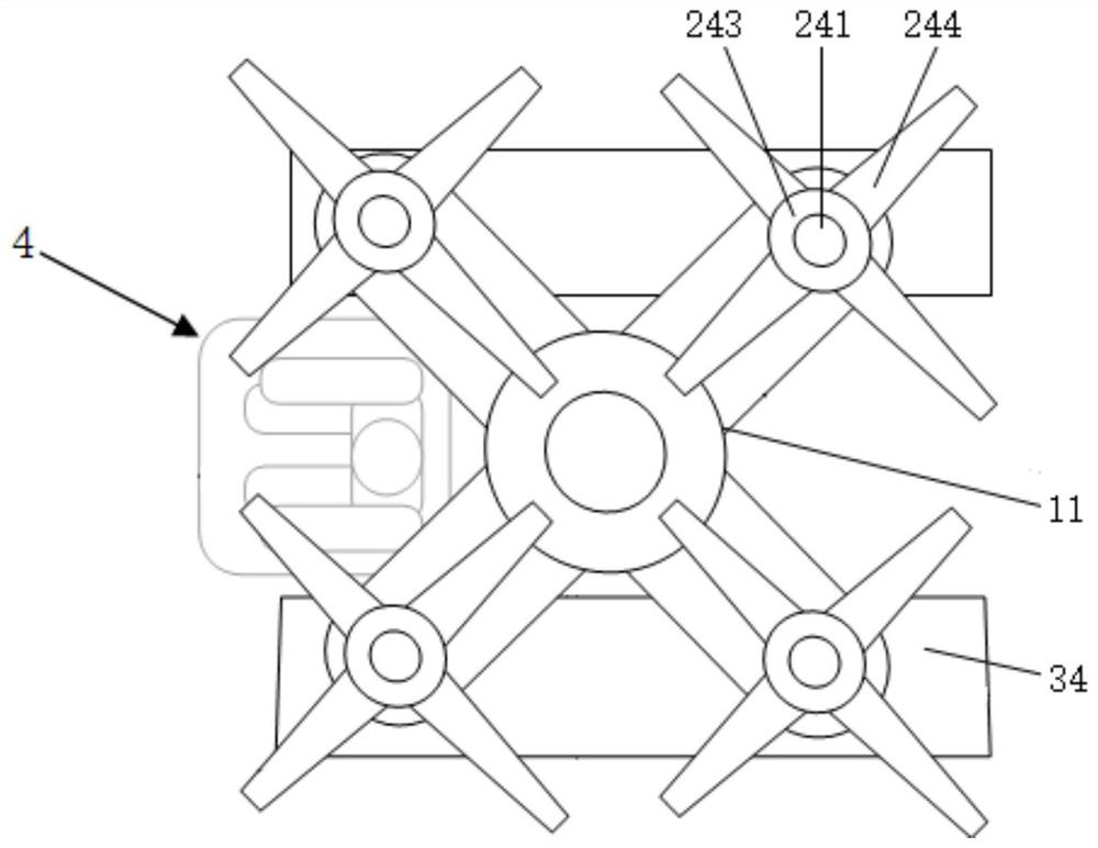 Quadcopter Flying Eagle Parallel Robot