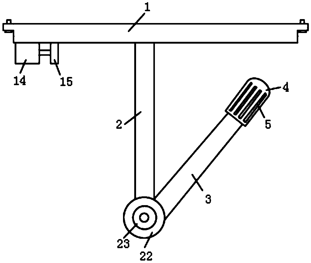 LED plant growth lamp adjusting device and method