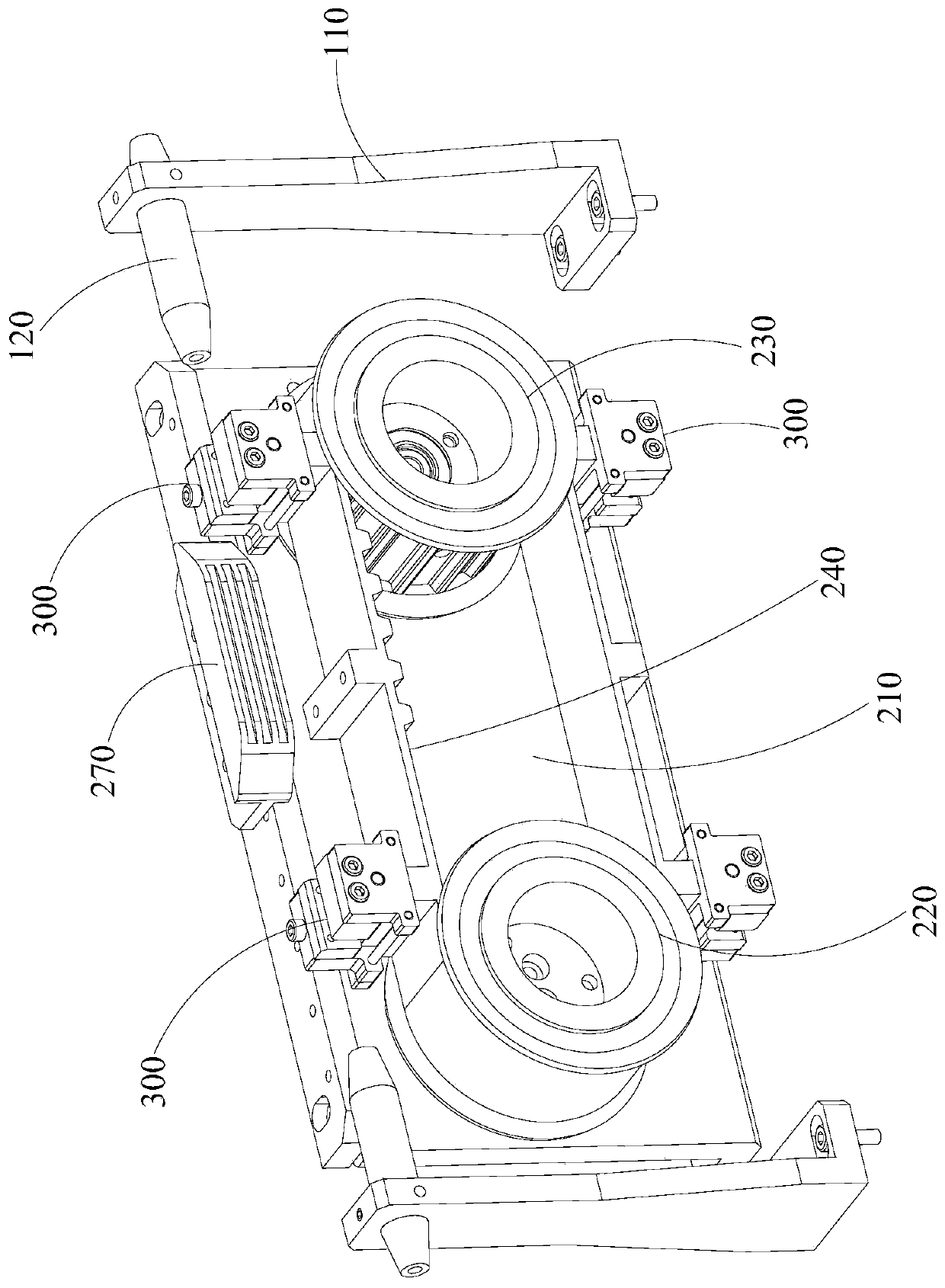 Vascular interventional surgery robot guide wire, catheter control device