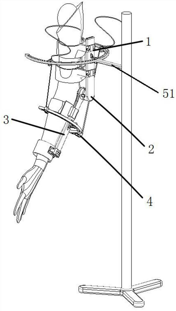 A five-degree-of-freedom fault-tolerant mechanism and an elbow joint rehabilitation robot