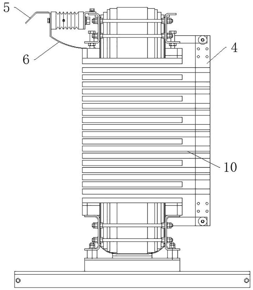 Maintenance-free efficient energy-saving dry-type electric furnace transformer