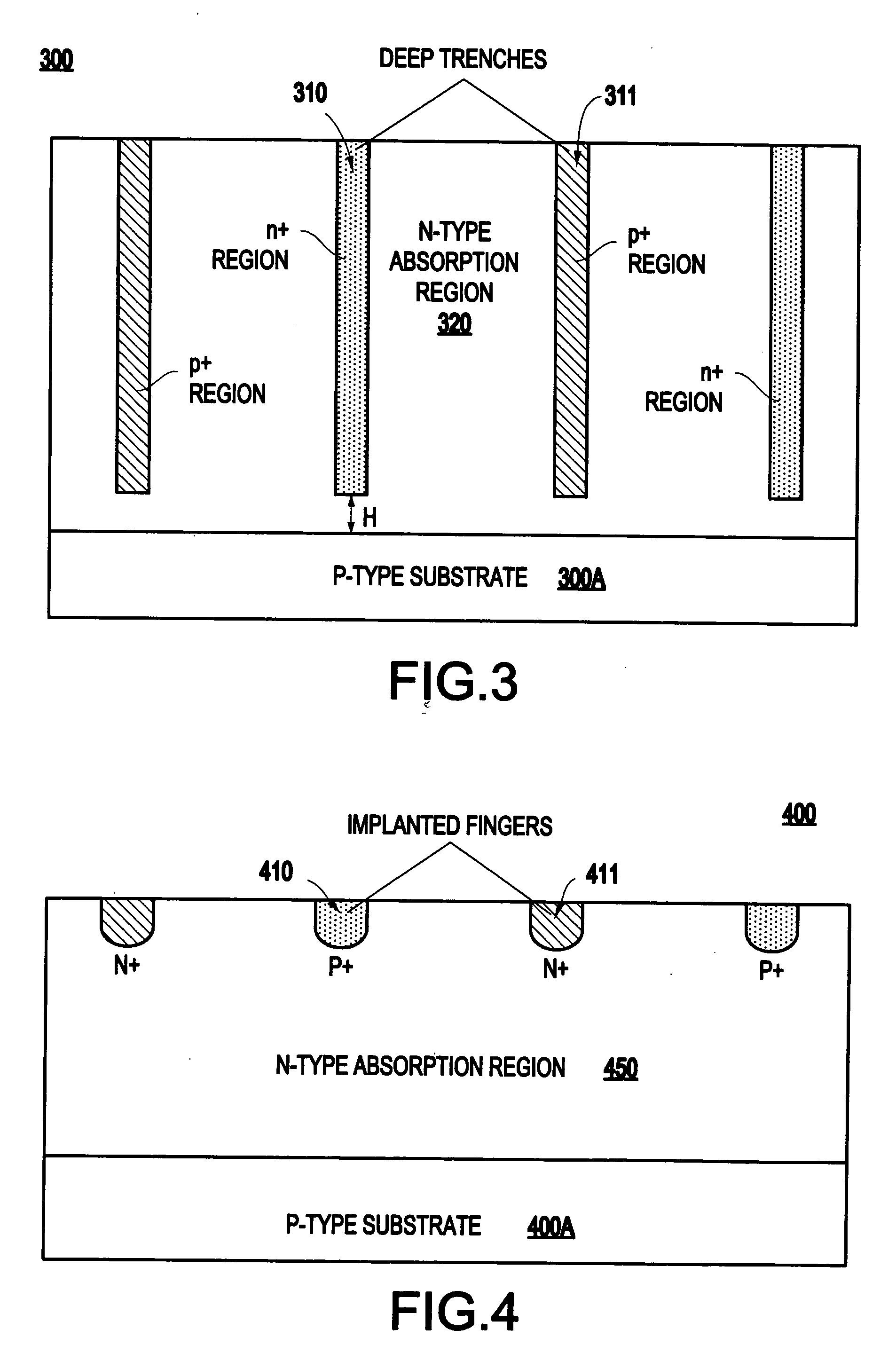 High speed photodiode with a barrier layer for blocking or eliminating slow photonic carriers and method for forming same