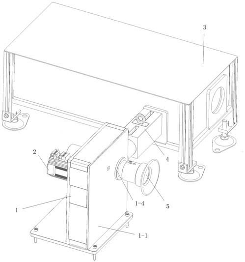 Ultraviolet imager calibration device and method based on multidirectional light path switching wheel