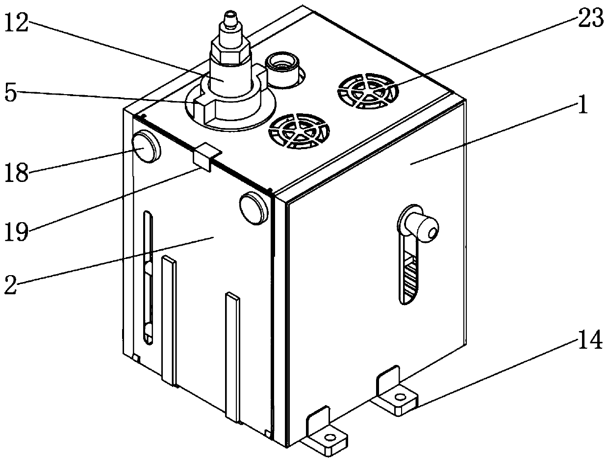 Device for quickly searching faults of voltage transformer