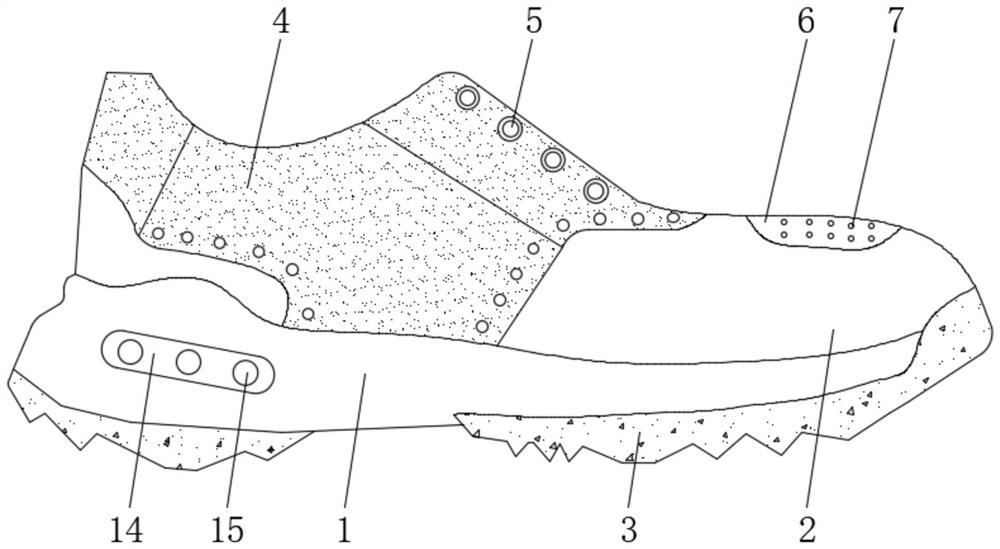 Comfortable shoe and manufacturing method thereof