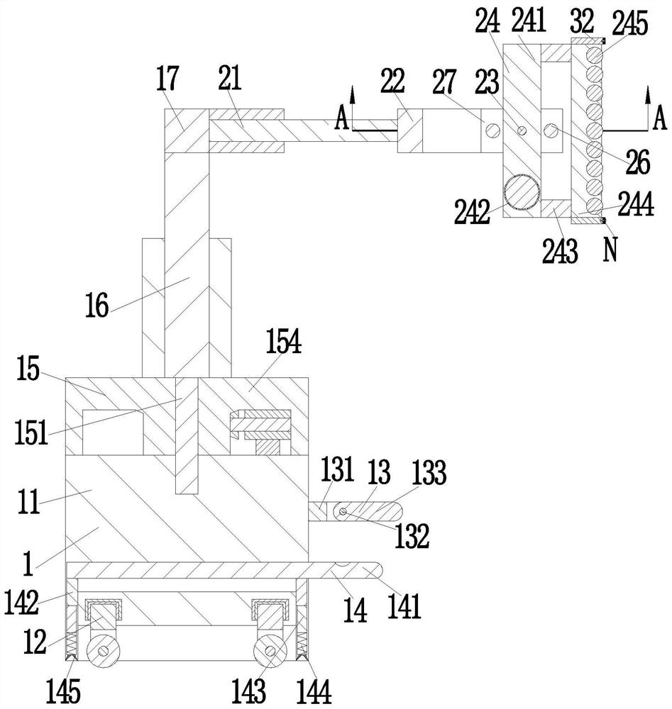 Elevator car manufacturing and processing machine and processing method