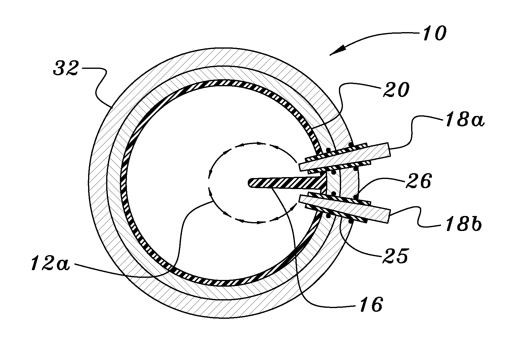 Magnetic flow meter with selective electrode positioning