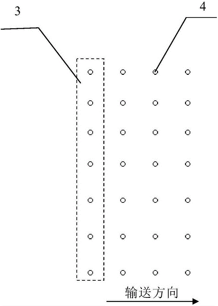 Point-shaped needle composite surface layer hot melting anti-scouring network structure and machining technology