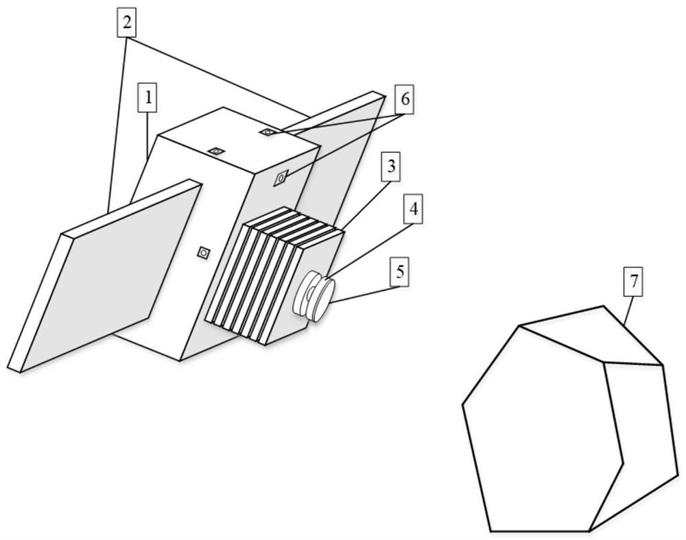 A space debris derotation method based on space folding manipulator