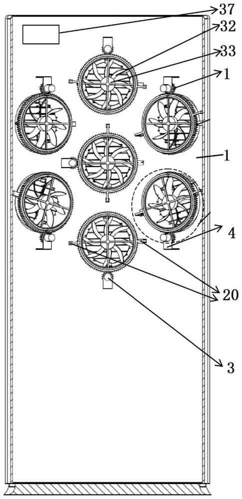 An air-conditioning air supply device