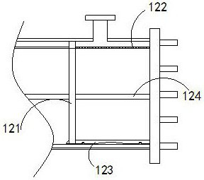 New energy automobile water-cooled condenser