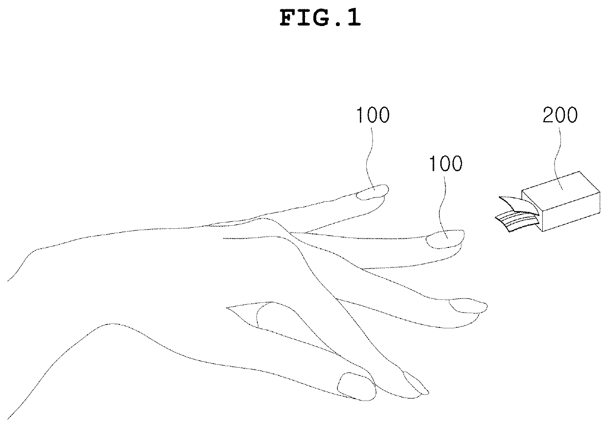 Color change module using reflective display, and independent type color change control apparatus