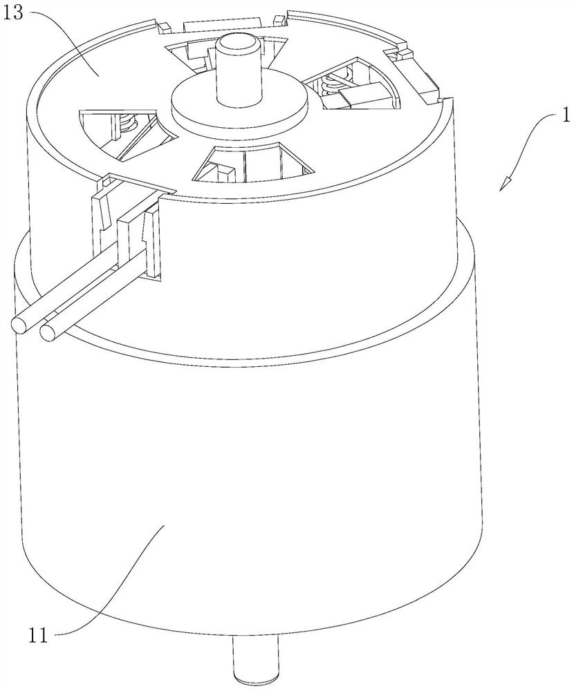 Four-stage motor