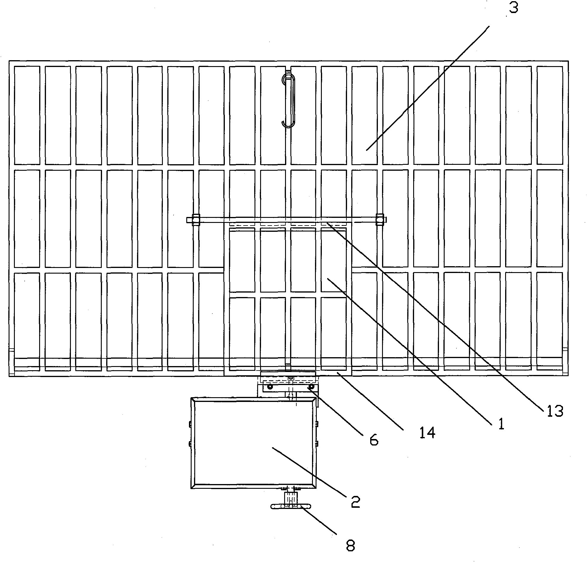 Escaping device from fire disaster